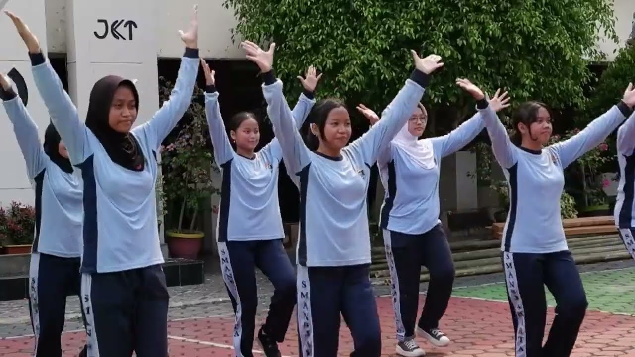 Lomba Senam Anak Indonesia Hebat 2025_SMAN 8 Jakarta_DKI Jakarta
