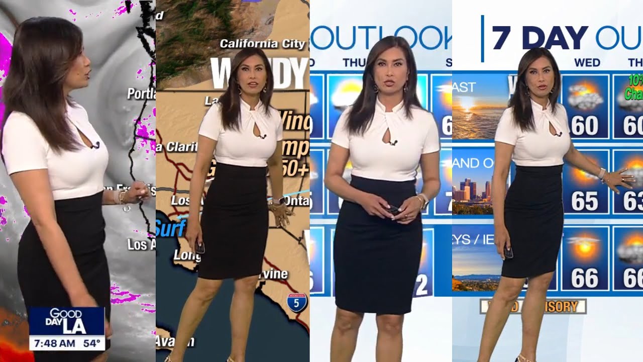 Maria Quiban with the morning weather report for Good Day LA/FOX11 LA (April 01, 2025)