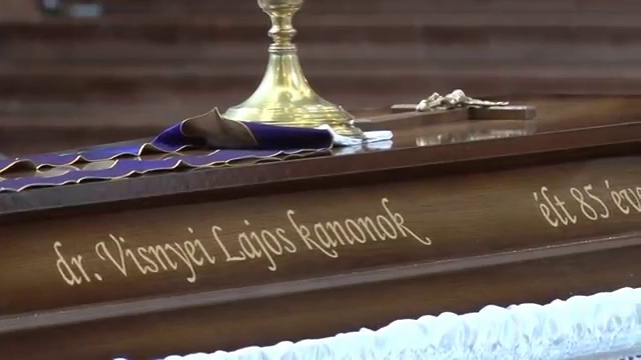 Dr. Visnyei Lajos atya temetése