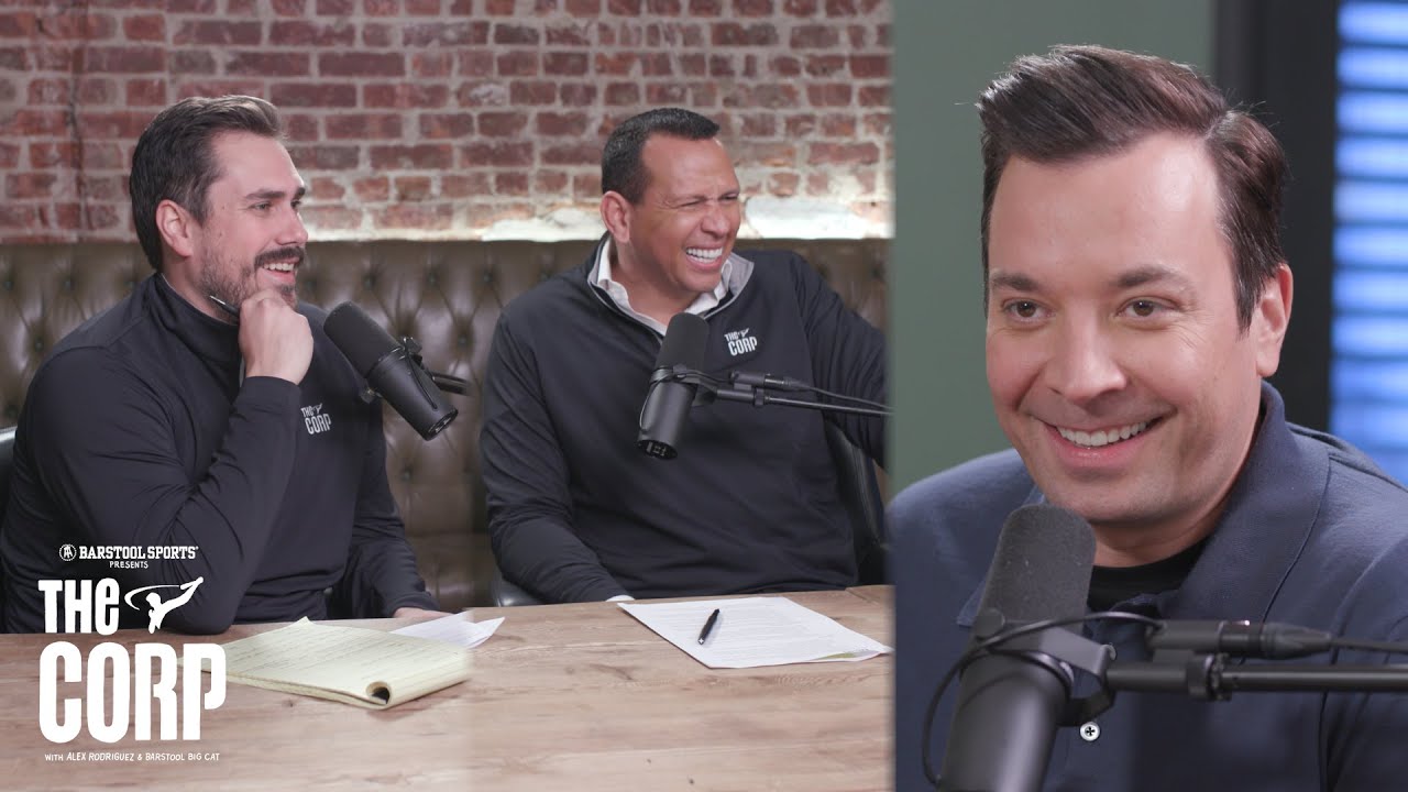 Jimmy Fallon Tells Hilarious SNL Stories & More with Alex Rodriguez and Big Cat