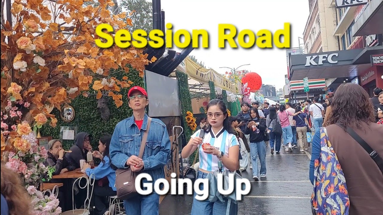 Session Road in Bloom 2026.. Panagbenga Baguio Flower Festival..