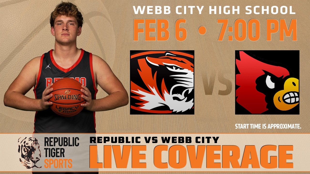 Boys Basketball - Republic vs Webb City