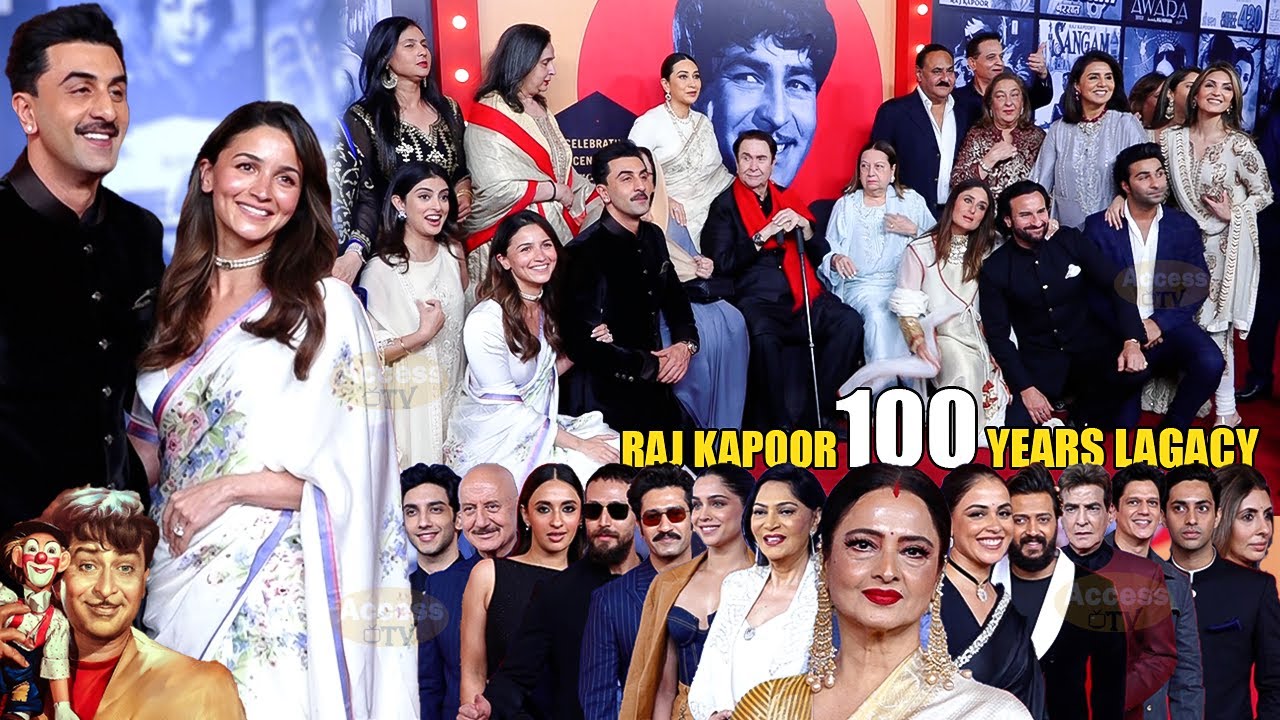 UNCUT | Celebrate 100 Years Of The Legendary Raj Kapoor’s Legacy | Kapoor Family - Ranbir,Alia,Saif
