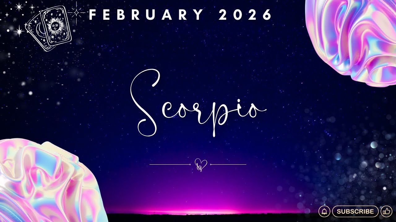 🪷SCORPIO✨ February 2026 🎀Tarot Reading