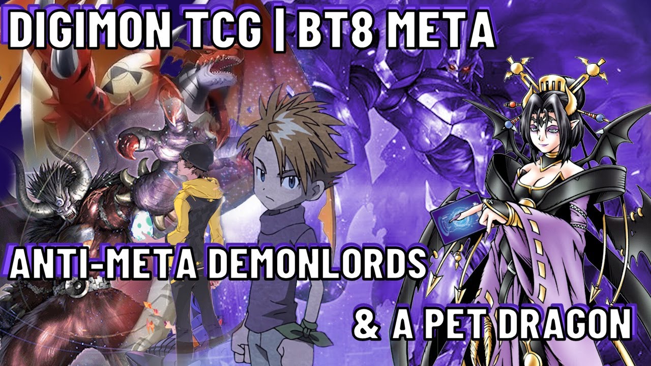 Digimon TCG | BT8 Meta | Anti-Meta Demonlords & A Pet Dragon