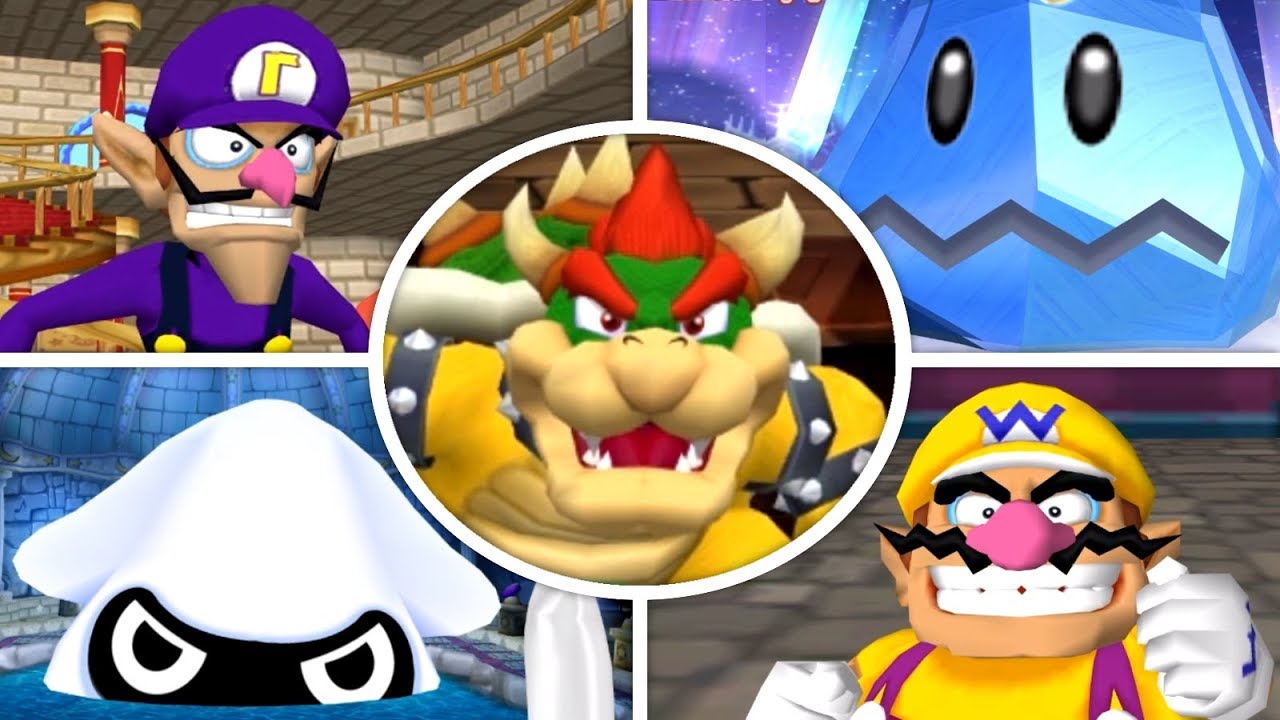 Dance Dance Revolution: Mario Mix - All Bosses