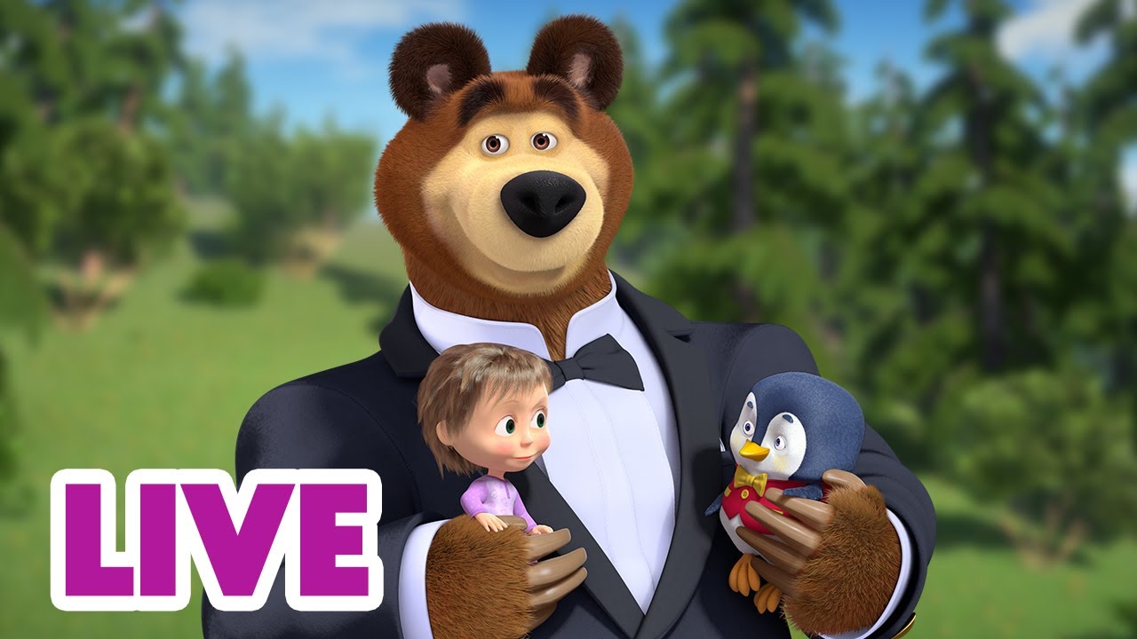 🔴 LIVE 🐻👧 Masha y el Oso 🤭✨ Historia increible🎬 Masha and the Bear
