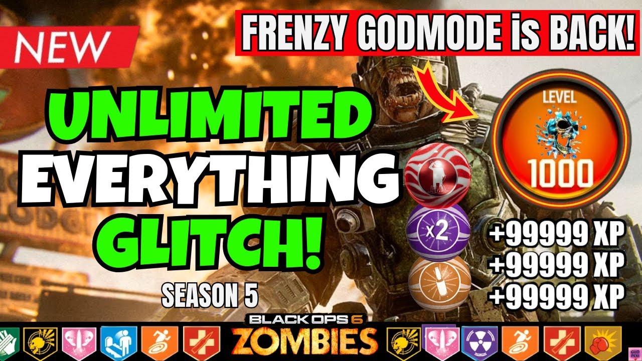 *NEW* UNLIMITED EVERYTHING GLITCH BO6! (INSTANT KILL GODMODE GLITCH is BACK!) NEW BO6 ZOMBIES GLITCH