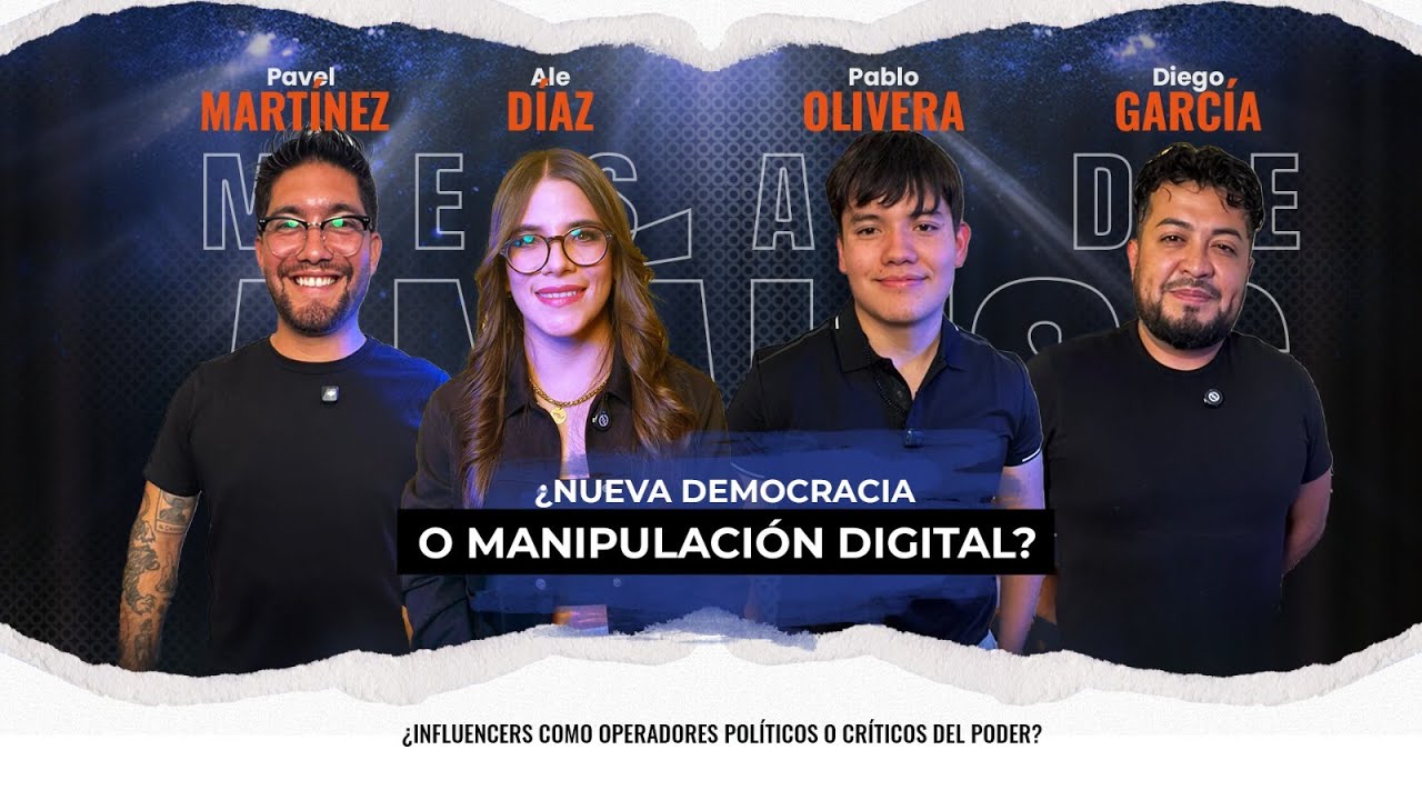 INFLUENCERS y creadores de contenido Pol&iacute;tico: &iquest;Nuevo poder o manipulaci&oacute;n digital?