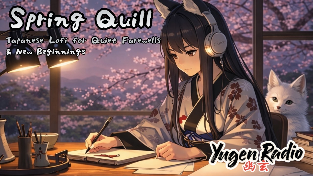 Spring Quill｜Japanese Lofi for Quiet Farewells & New Beginnings