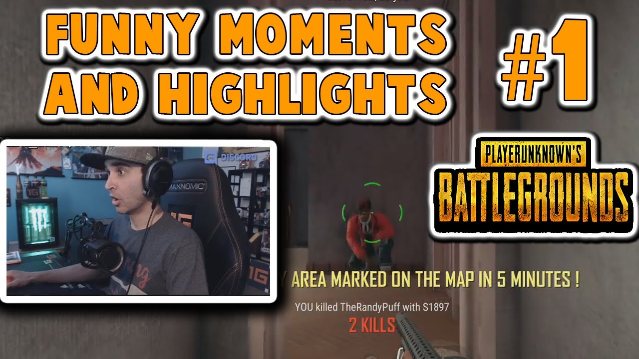 Summit1g HIGHLIGHTS AND FUNNIEST MOMENTS PUBG #1 (Summit1g Plays PlayerUnknown's Battlegrounds)