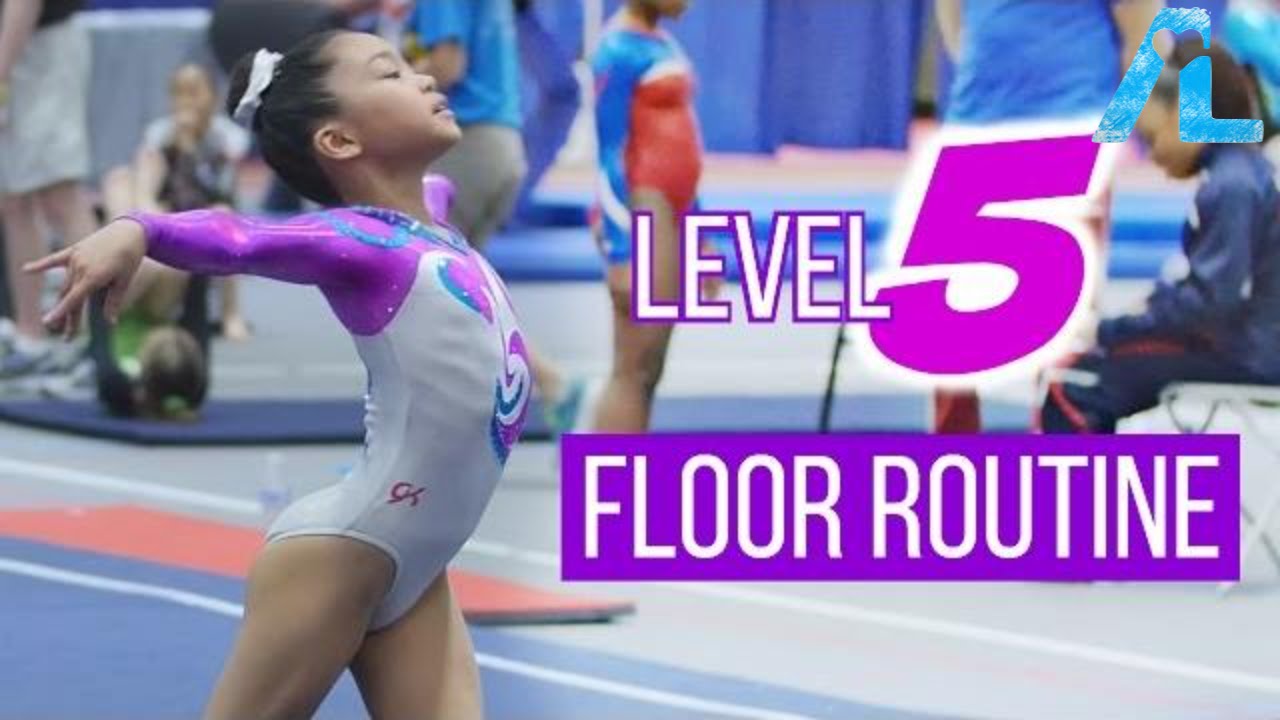 Alizé Lee | USA Gymnastics Level 5 Floor Routine