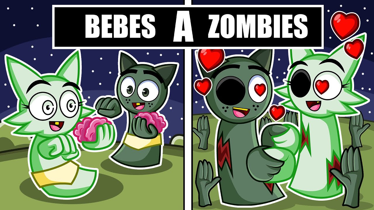 HISTORIA de AMOR de los ZOMBIES WENDA y GRAY 🧟💖 PASAMOS TODA una VIDA COMIENDO CEREBROS en Roblox!