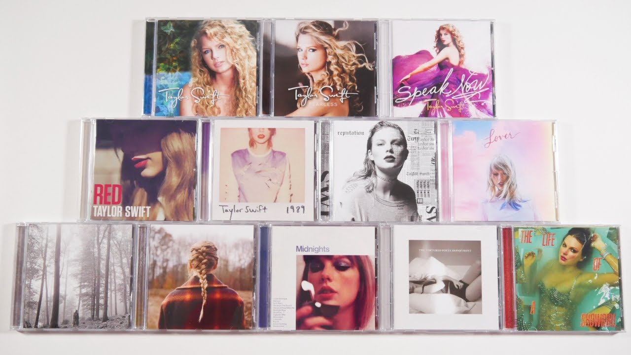 Taylor Swift Discography Unboxing
