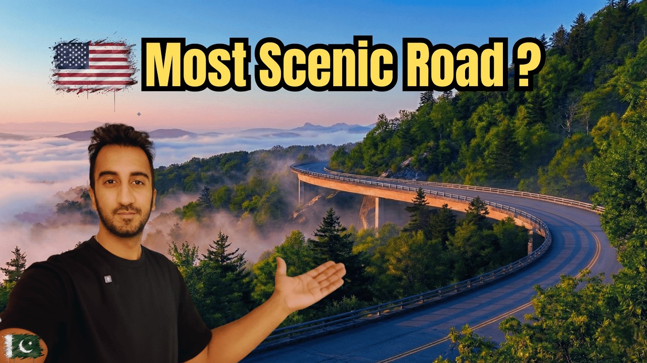 Driving the Blue Ridge Parkway 🇺🇸 | Smoky Mountains Road Trip (Urdu Vlog)