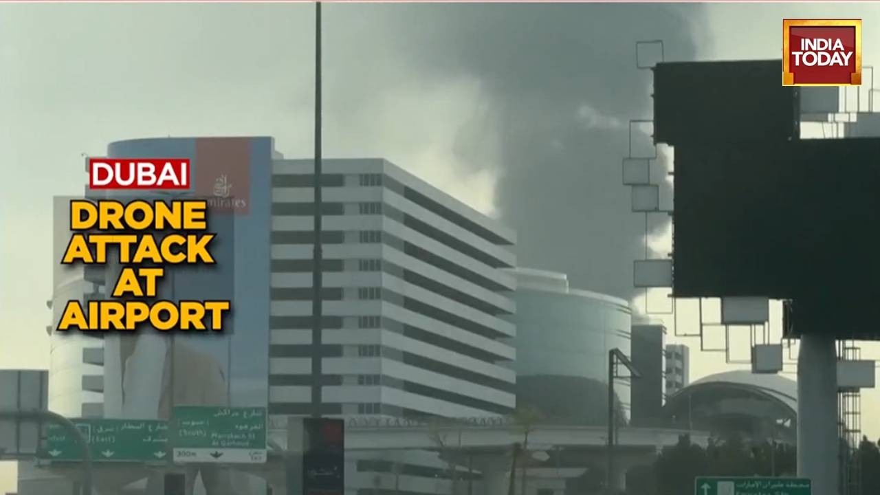 Iran Strikes Dubai: Iranian Drone Strikes Dubai Airport, Fujairah Oil Port; Flights Suspended