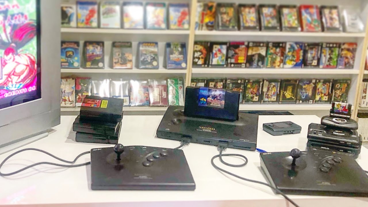 🎮🥇👏LA ROLLS ROYCE DE LAS VIDEOCONSOLAS #NEOGEO #neogeoaes #videoconsola #retro