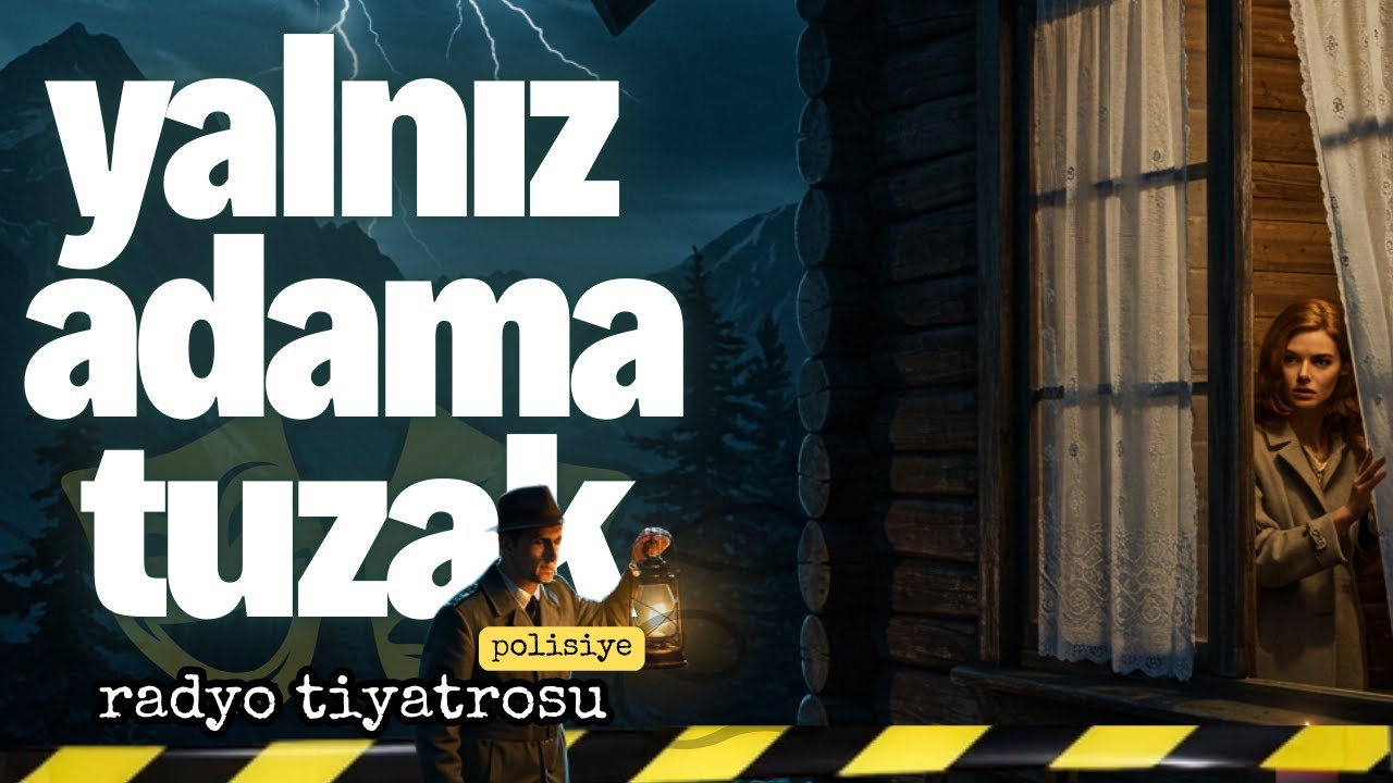 Yalnız Adama Tuzak | Gizem ve Gerilimin Zirvesinde Bir Radyo Tiyatrosu 🎭🕵️‍♂️#radyotiyatrosu