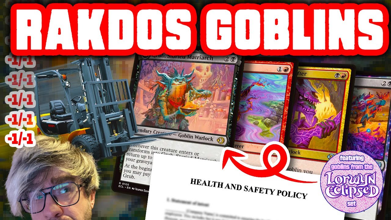 Rakdos Goblins With -1/-1 Counters?! Grub Commander Deck Tech | EDH MTG