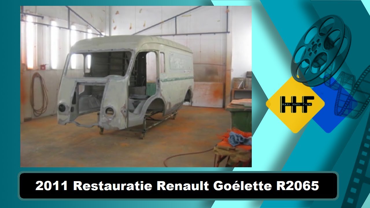 Restauratie Renault Goelétte R2065 uit 1959