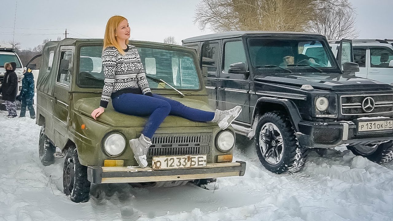 Как НАУЧИТЬ ехать ЛУАЗ в OFFROAD! ЛУАЗ против ИНОМАРОК на БЕЗДОРОЖЬЕ