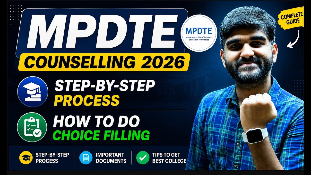 MP DTE Live Choice Filling✅ Complete Step BY Step | MPDTE Counselling | MP DTE Choice Filling 2026