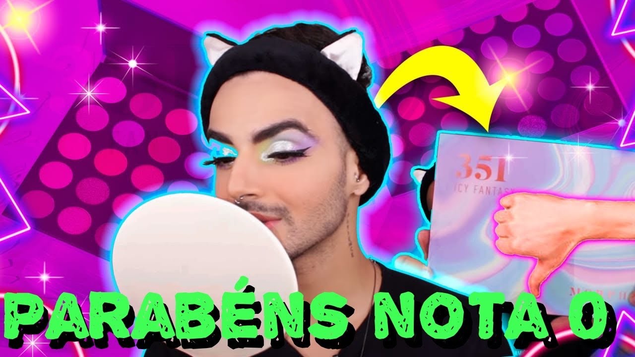 CONSEGUI ODIAR UMA PALETA DA MORPHE 🤷🏻‍♂️🤦🏻‍♂️| Victor Nogueira