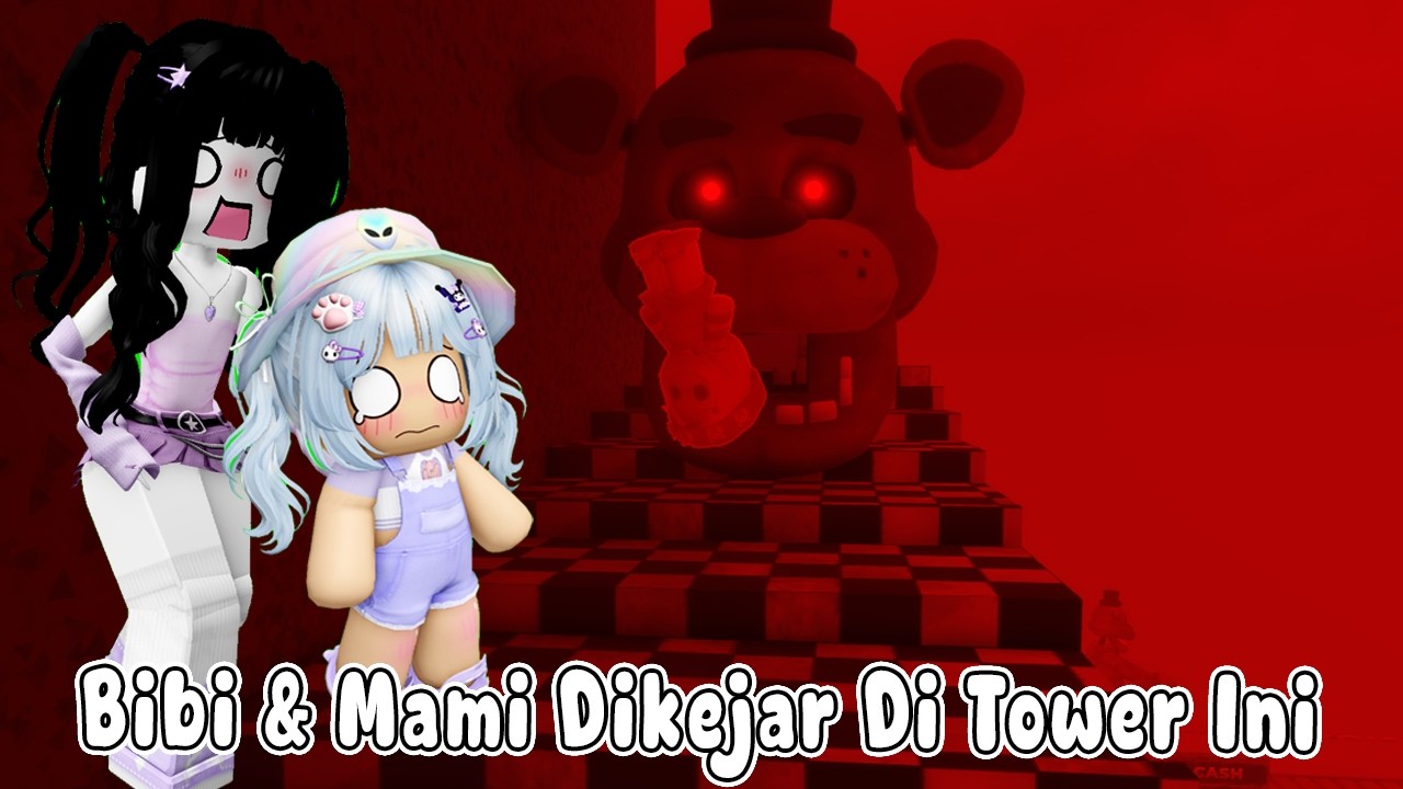 BIBI & MAMI LARI DARI KEJARAN FREDI DAN SCP LAIN YANG SEYAM BOKEM BIMALA   -  ROBLOX INDONESIA