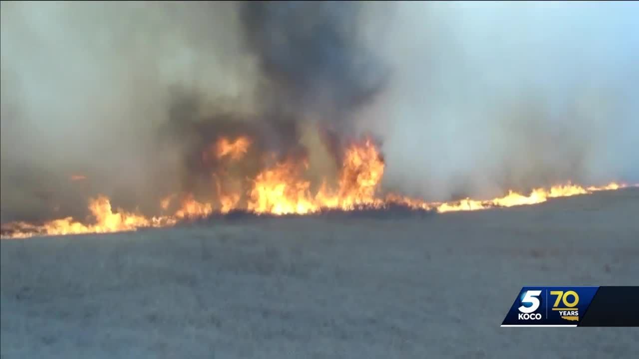 Oklahoma Forestry Service says Tuesday was bad recipe for fires