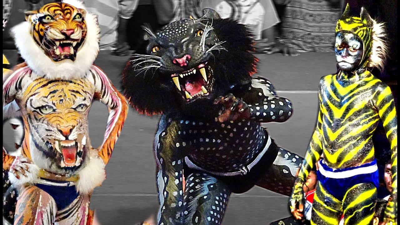 Tiger Dance- Barke Tigers, Mangalore } Pili Nalike