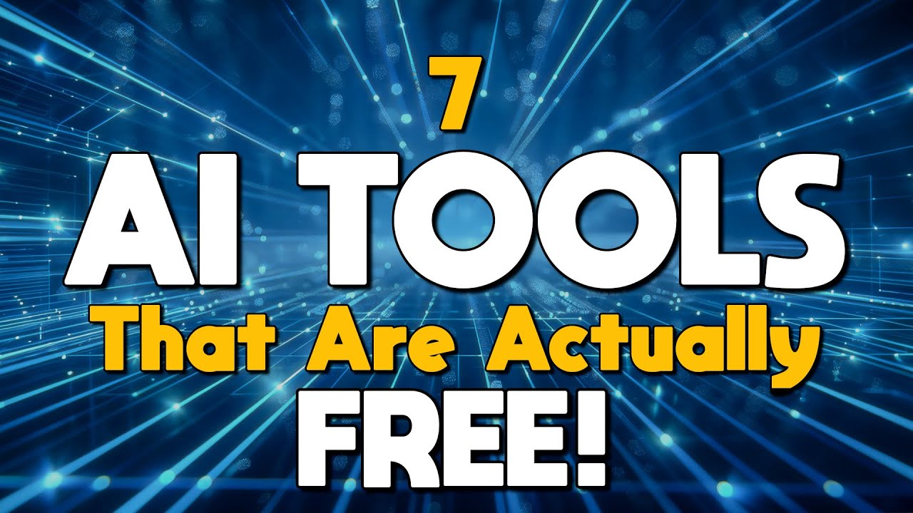 7 AI Tools You Won't Believe are Actually FREE!