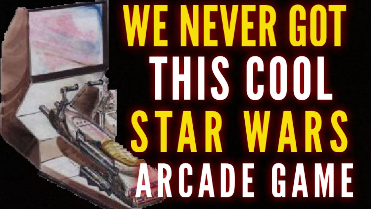 The Planned 1983 Star Wars Arcade That We Never Got!