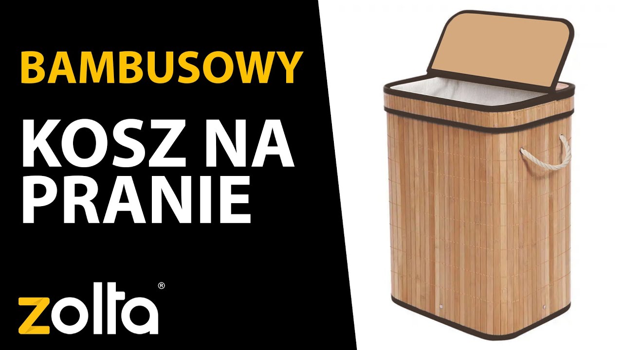 BAMBUSOWY KOSZ NA PRANIE | sklep ZOLTA