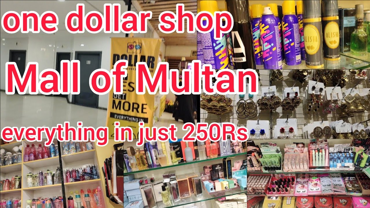 Visiting Dollar Shop in Mall of Multan Vlog/huge variety cheapest store in jest 250 rupes