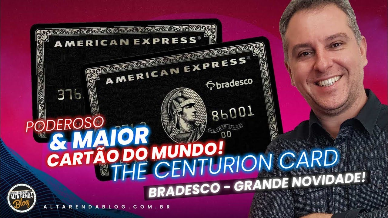 💳UMA GRANDE NOVIDADE PARA OS CLIENTES BRADESCO THE CENTURION CARD EM 2026! O MELHOR CARTÃO EM 2026