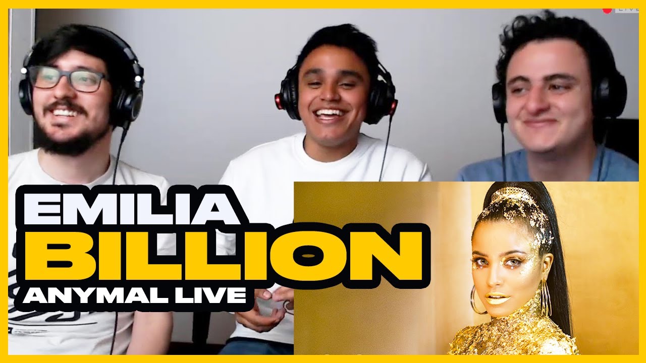 [Reacción] Emilia - Billion (Official Video) - ANYMAL LIVE 🔴