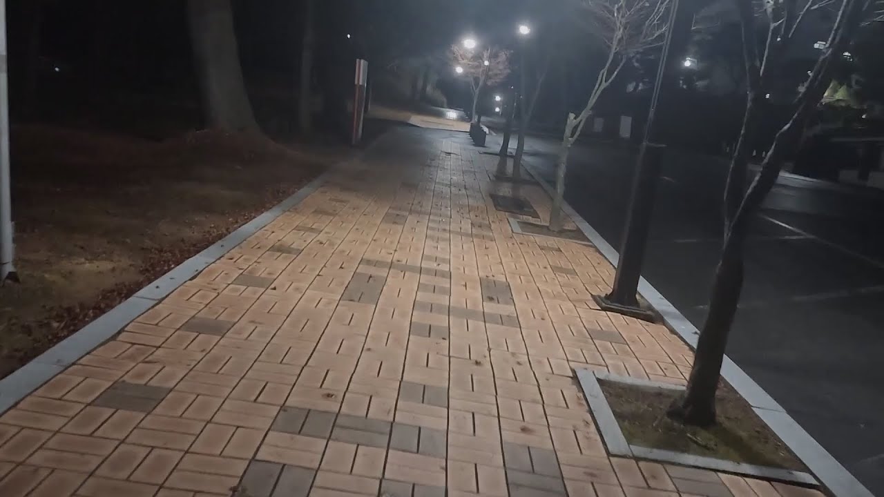 [ASMR] 새벽4시 산책하는 영상 / 04:00 AM Walk