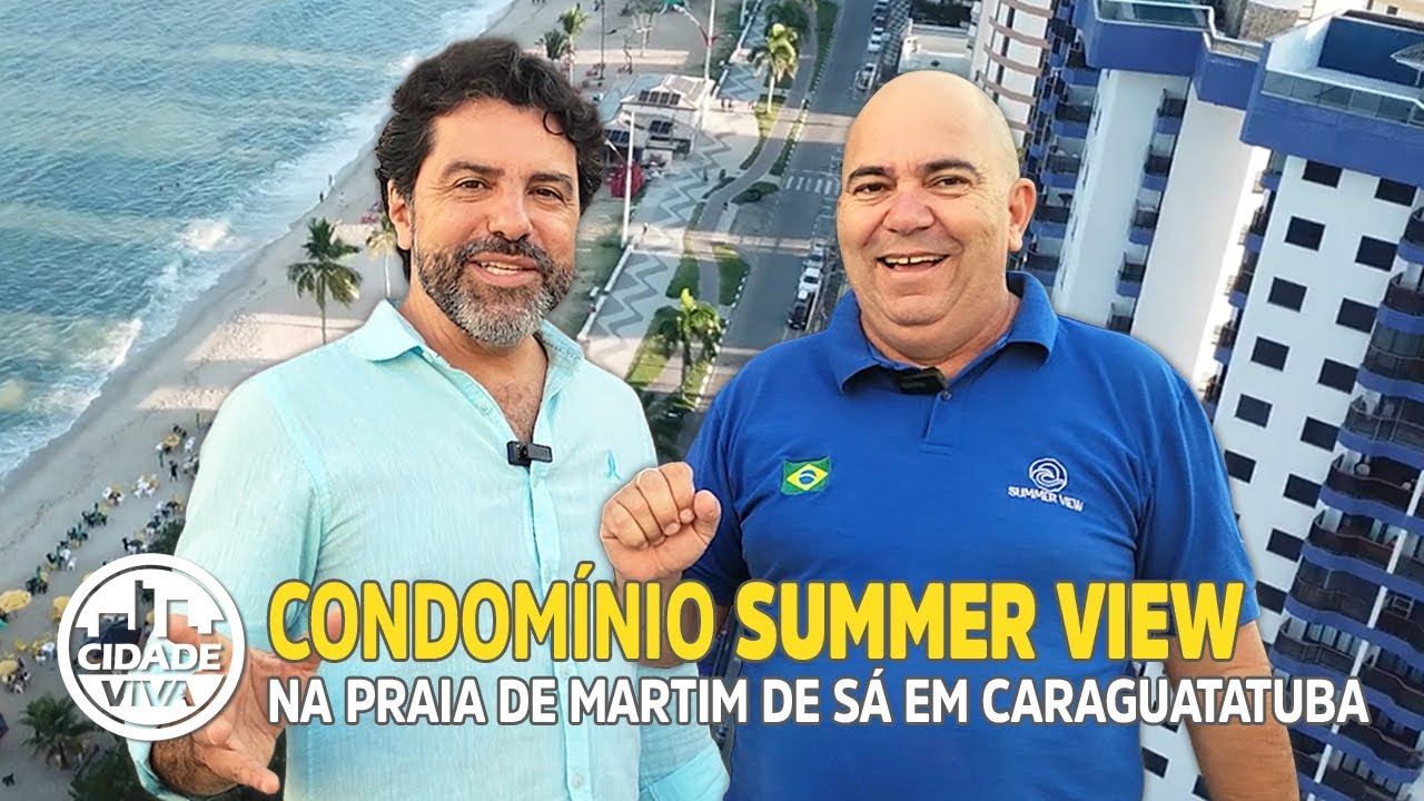 Apartamento em Caraguatatuba: Conheça o SUMMER VIEW na praia de Martim de Sá