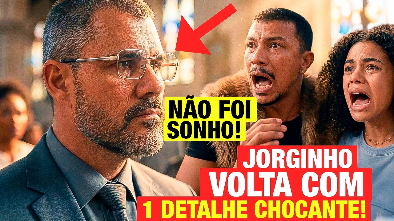 TRÊS GRAÇAS: Jorginho APARECE VIVO e SURPREENDE Bagdá e Joelly com 1 DETALHE CHOCANTE e 1 VERDADE!