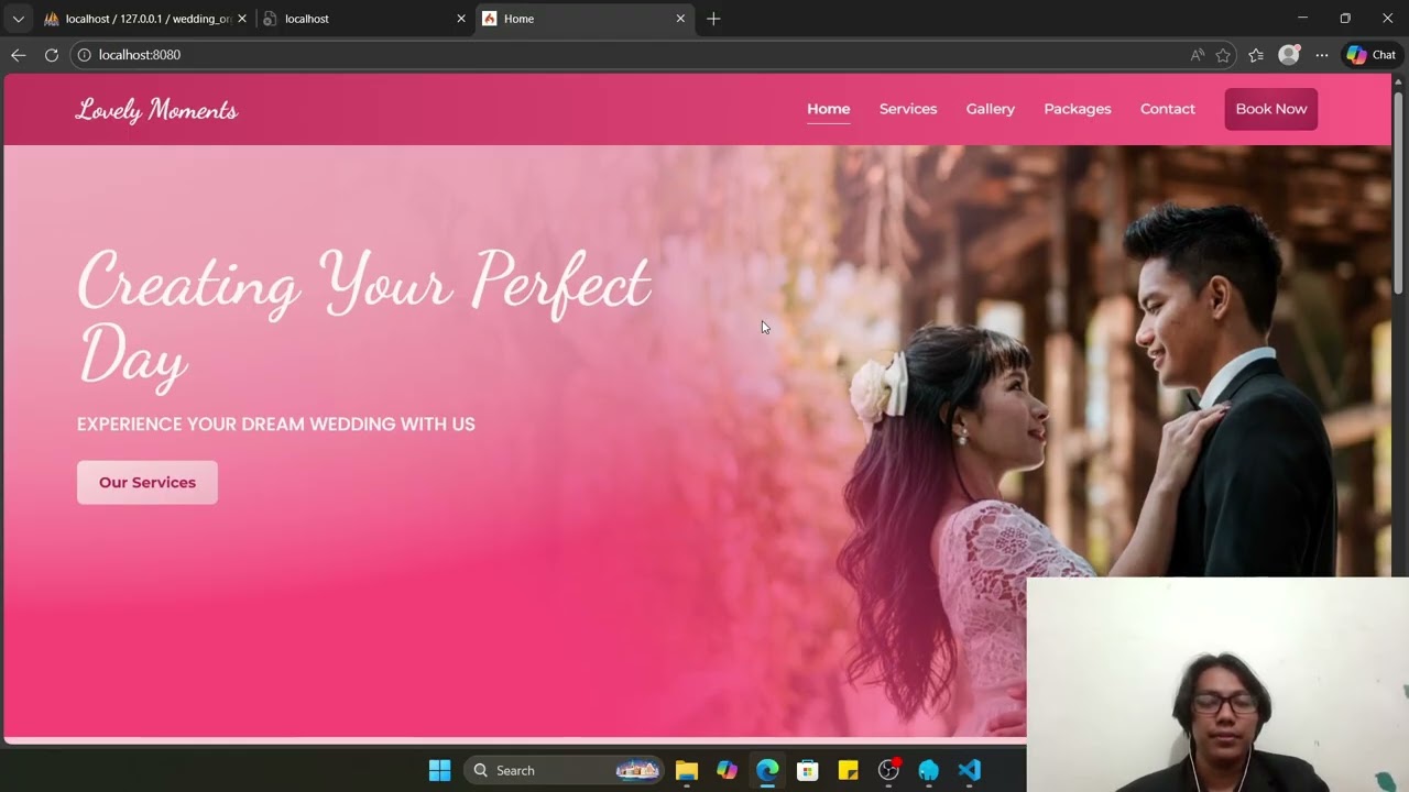 Project UAS Pemograman Web 2- Website Majamenen Wedding Organizer