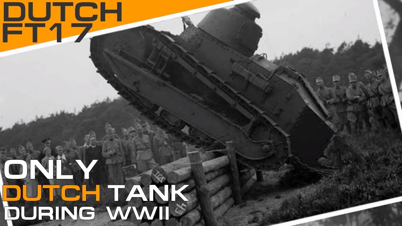 Only Dutch Tank of WW2 - FT17 - WWII Footages Documentary