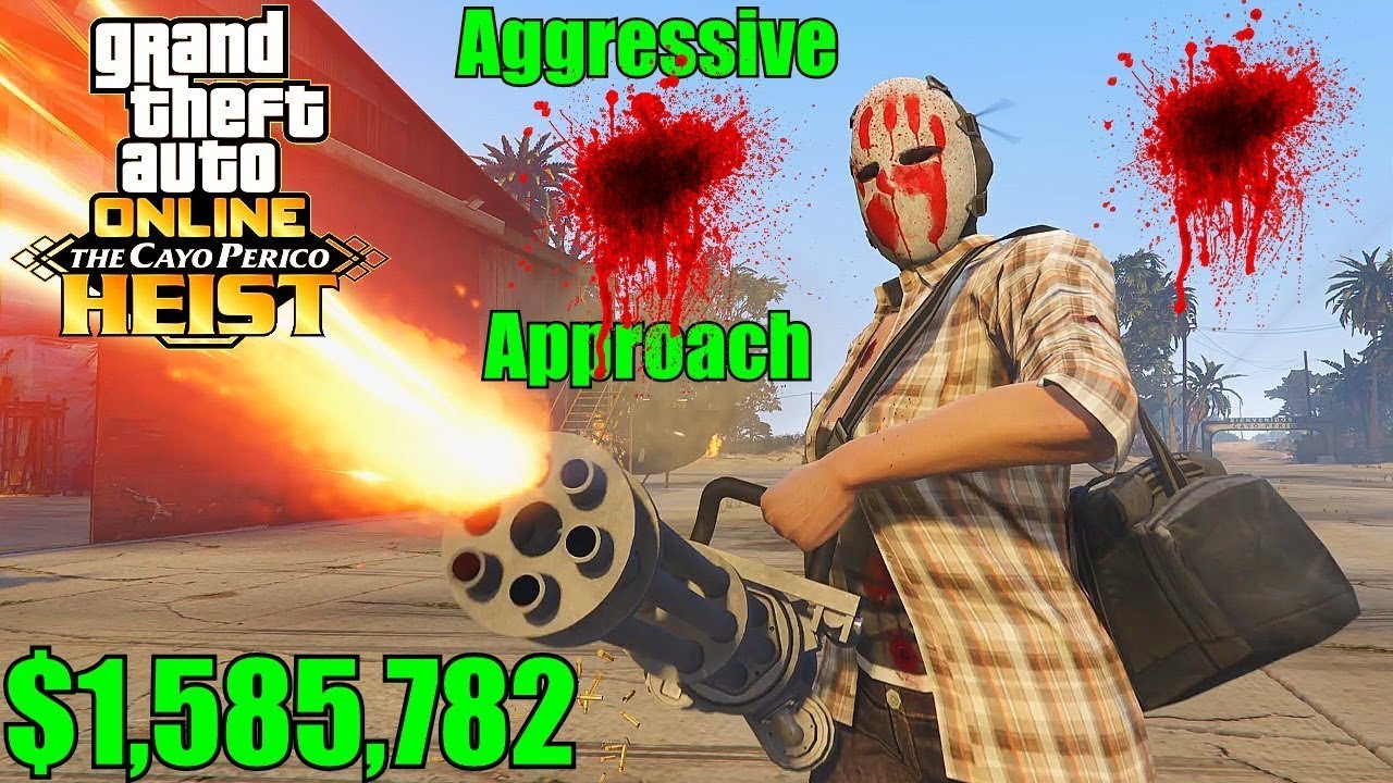 🔴 Cayo Perico Heist LIVE | Solo Aggressive 😈