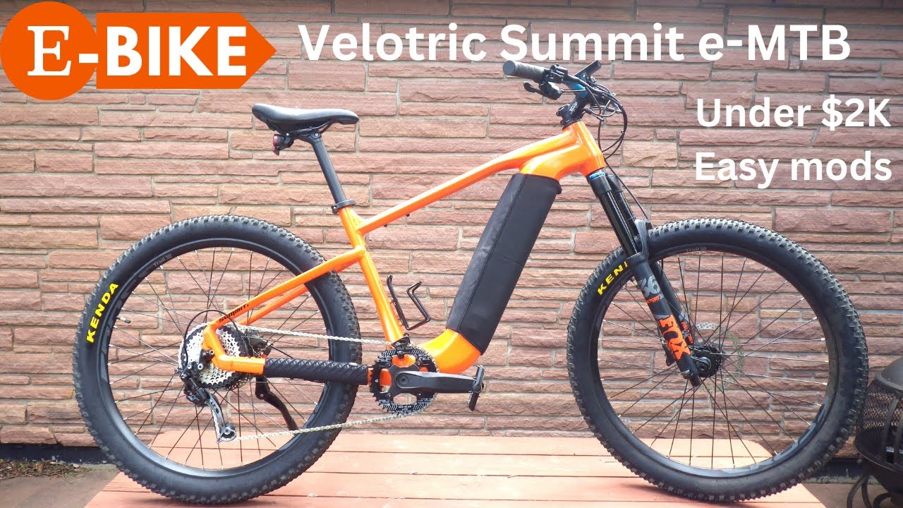 Velotric Summit 1 Ebike E-mtb  MODS and UPGRADES!!!!