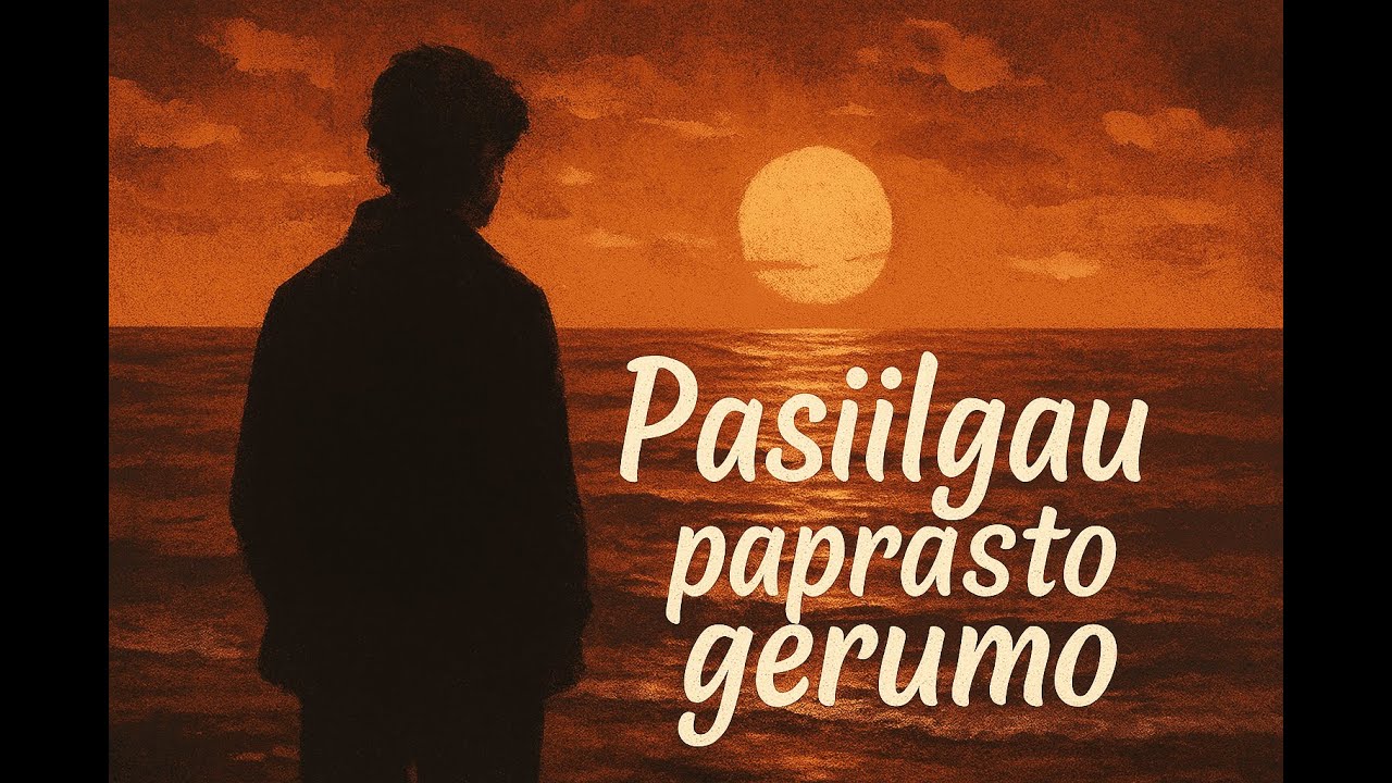 ⟪ Pasiilgau paprasto gerumo  ⟫💖 Akustinė baladė 2025