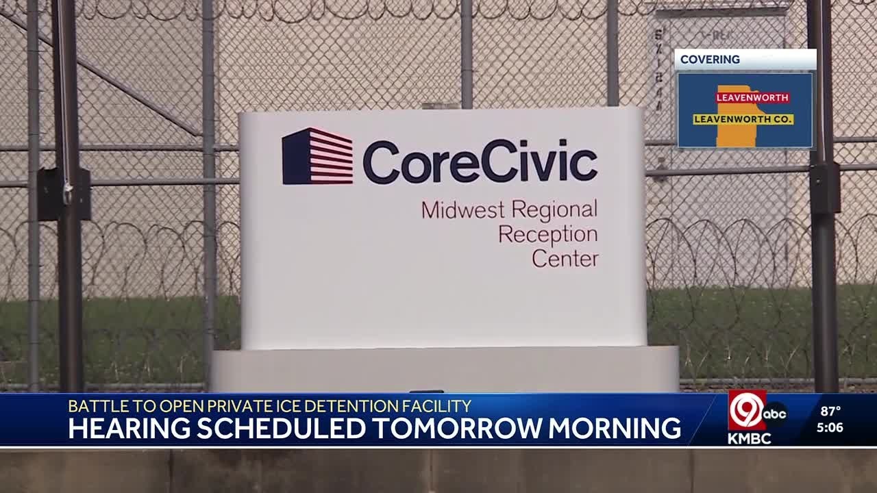 Court hearing set in Leavenworth in ICE detention facility dispute