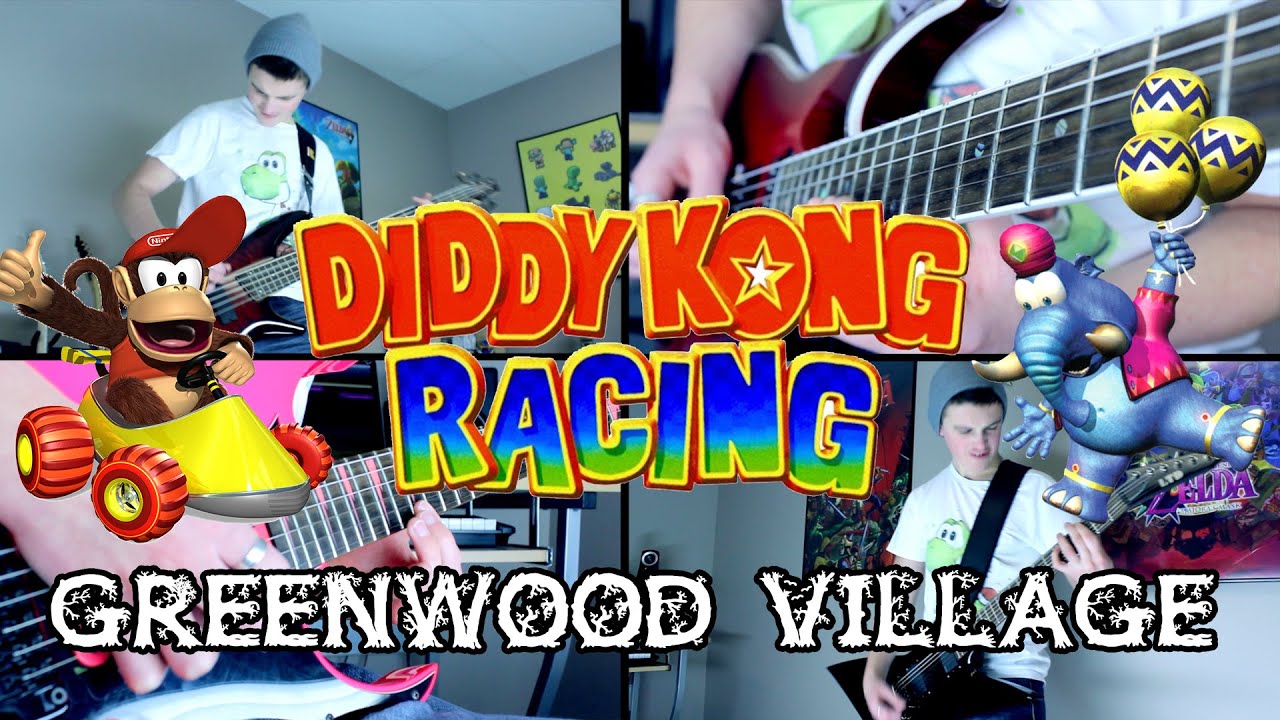 Greenwood Village/Windmill Plains - Diddy Kong Racing (Guitar Cover)