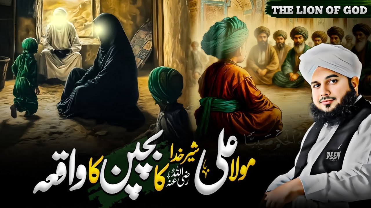 Mola Ali Ka Bachpan Ka Waqia || Hazrat Ali Ka Waqia || Peer Ajmal Raza Qadri