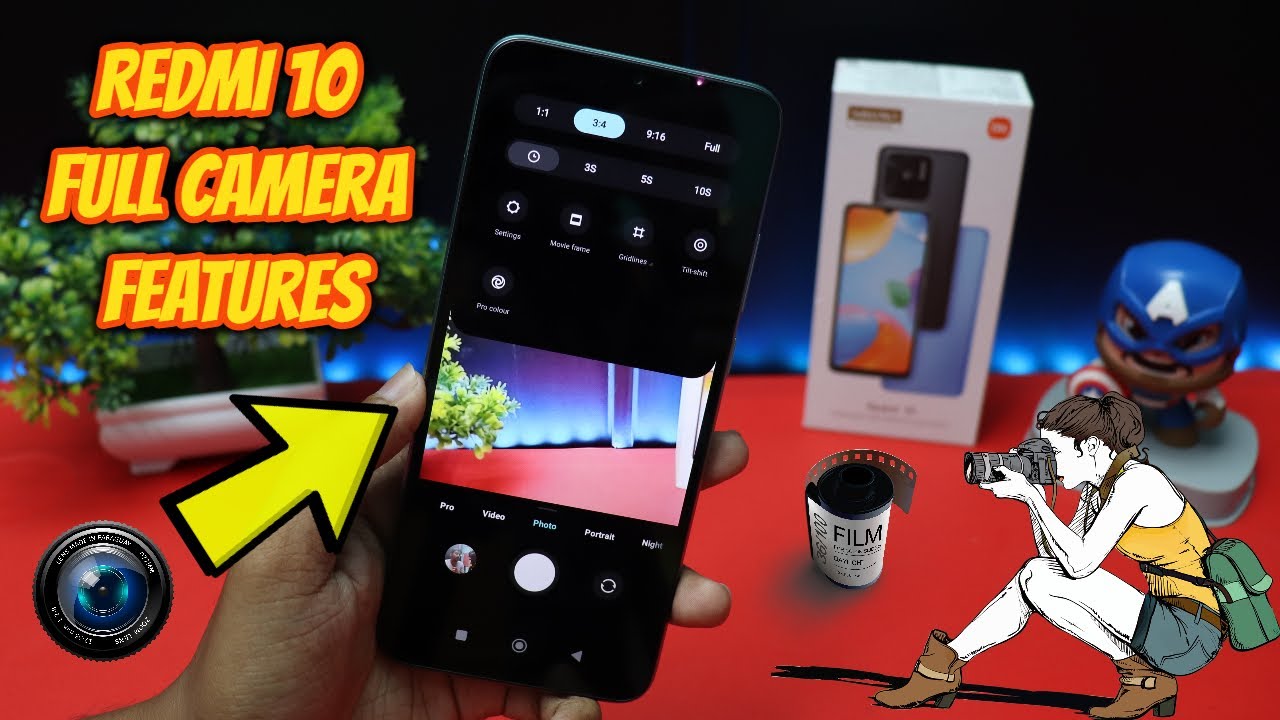 Redmi 10 Full Camera Features 📸