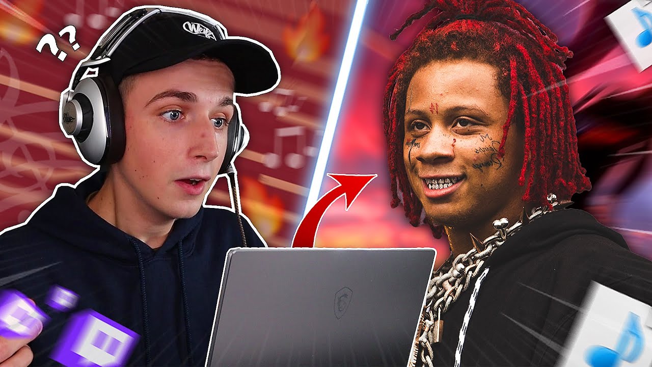 C'EST LA PREMIERE FOIS QUE JE FAIS ÇA ! 😮 (instru rage pour Trippie Red)