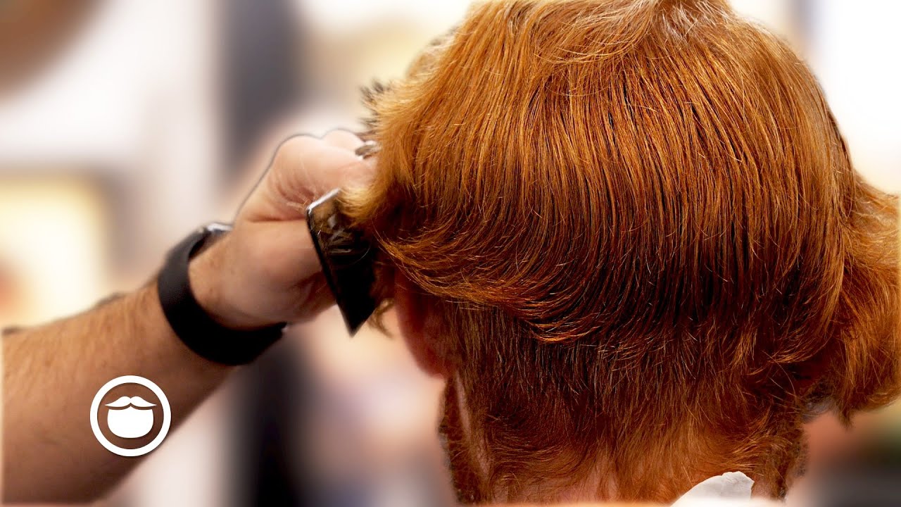 Curly Redhead Gets Big Hair Transformation + Nose Waxing